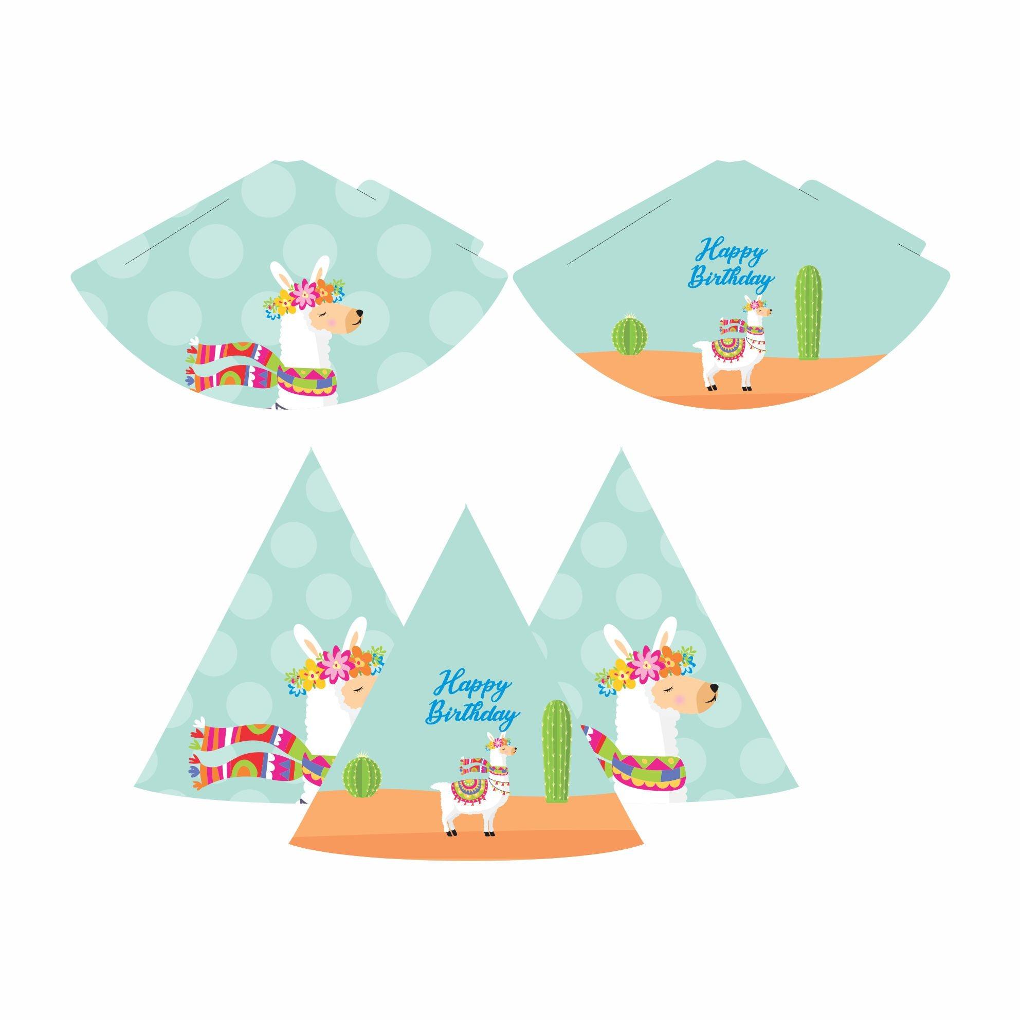 Llama theme Party Decorations Kit - 80 Pieces Combo Pack PACKAGES Pretty UR Party