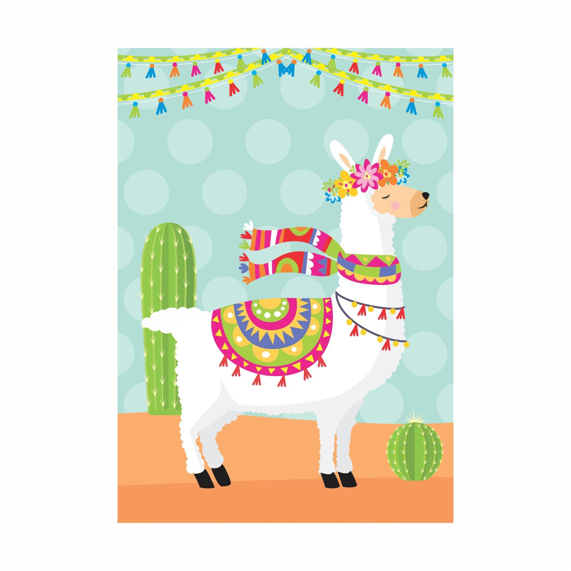 Llama theme Party Decorations Kit - 80 Pieces Combo Pack PACKAGES Pretty UR Party