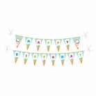 Llama Theme Bunting BIRTHDAYS Pretty UR Party