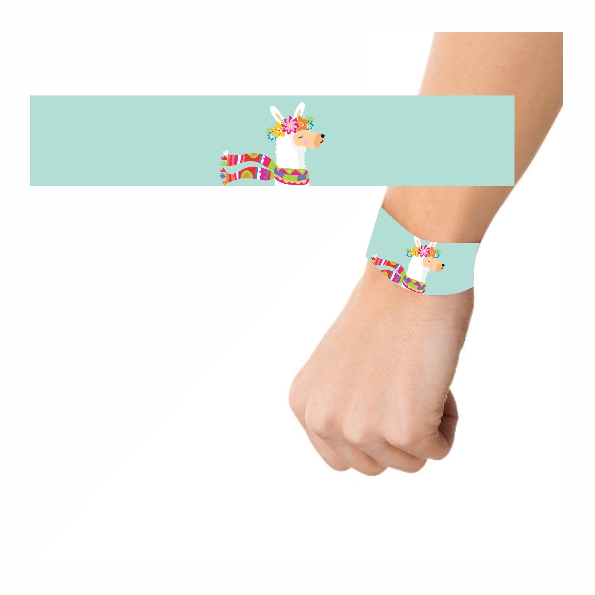 Llama Theme Wrist Bands - Pack of 10 THEME PARTIES Pretty UR Party