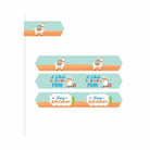 Llama Theme Drink Straws THEME PARTIES Pretty UR Party