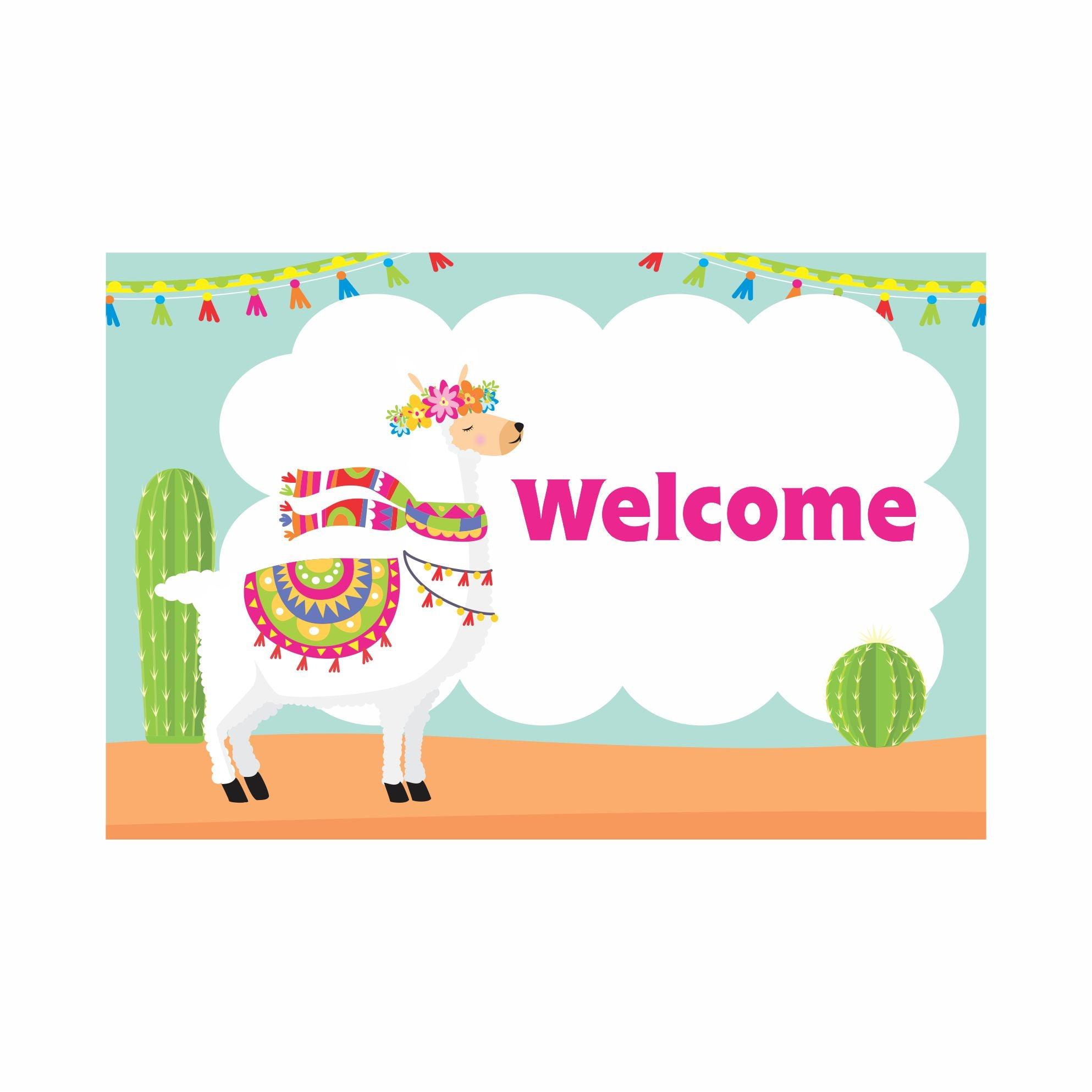 Llama theme Party Decorations Kit - 80 Pieces Combo Pack PACKAGES Pretty UR Party