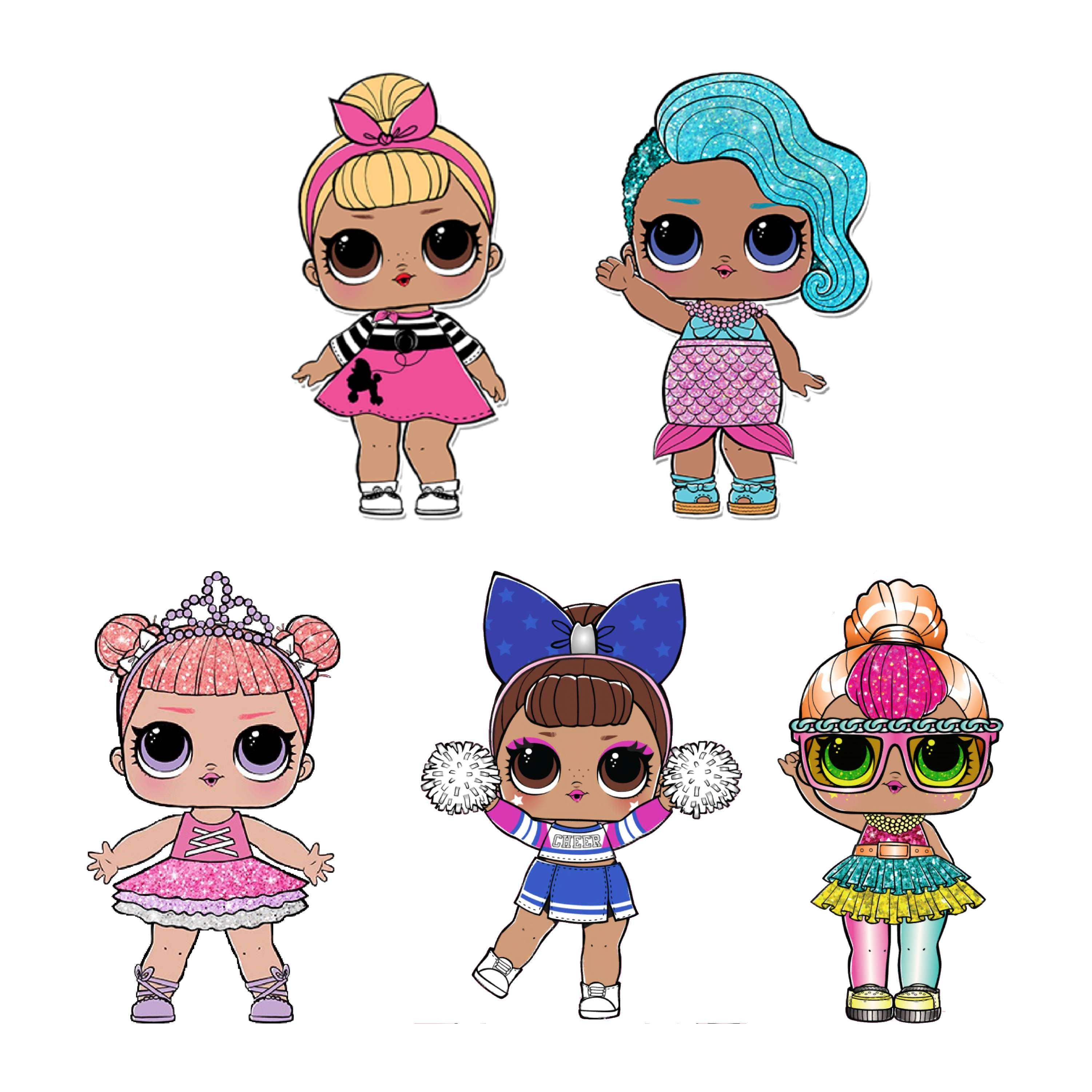 LOL Surprise Theme Cutouts THEME PARTIES Pretty UR Party