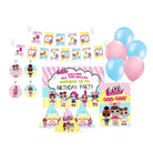 LOL Surprise Party Decorations Package - 70 pieces Combo BIRTHDAYS Pretty UR Party