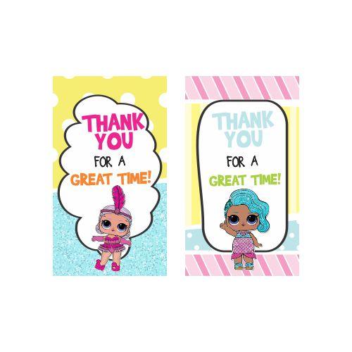 LOL Surprise Party Decorations Kit - 80 pieces combo pack BIRTHDAYS Pretty UR Party