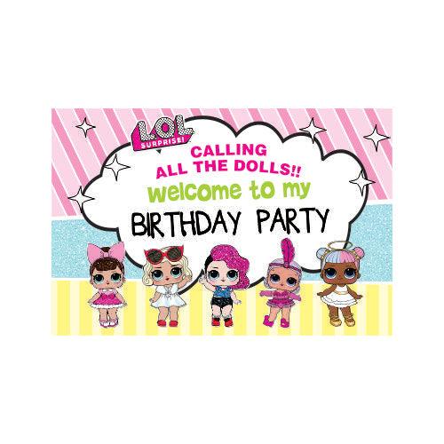 LOL Surprise Party Decorations Kit - 80 pieces combo pack BIRTHDAYS Pretty UR Party