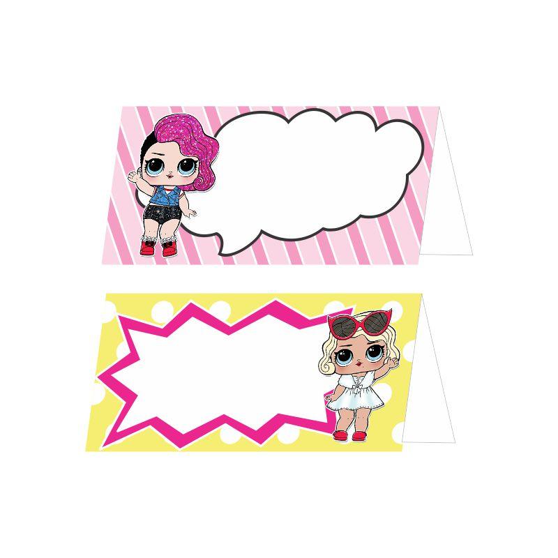 LOL Surprise Tableware Package - 67 pieces Pack BIRTHDAYS Pretty UR Party