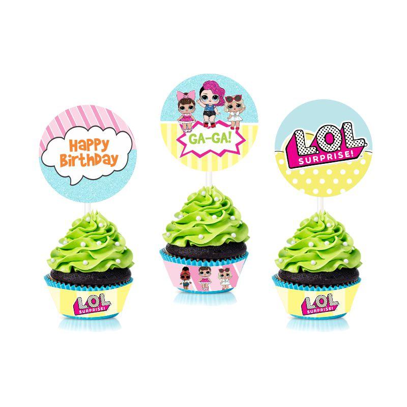 LOL Surprise Tableware Package - 67 pieces Pack BIRTHDAYS Pretty UR Party