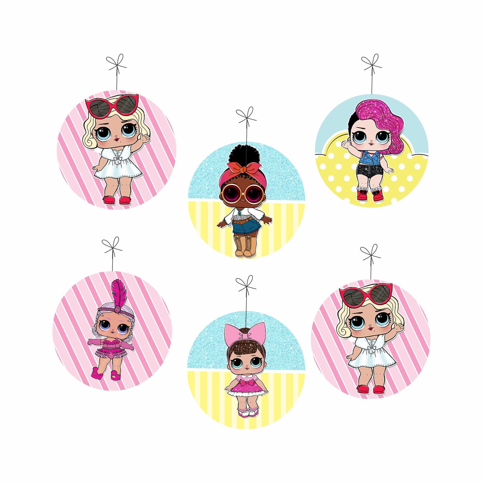 LOL Surprise Theme Danglers THEME PARTIES Pretty UR Party