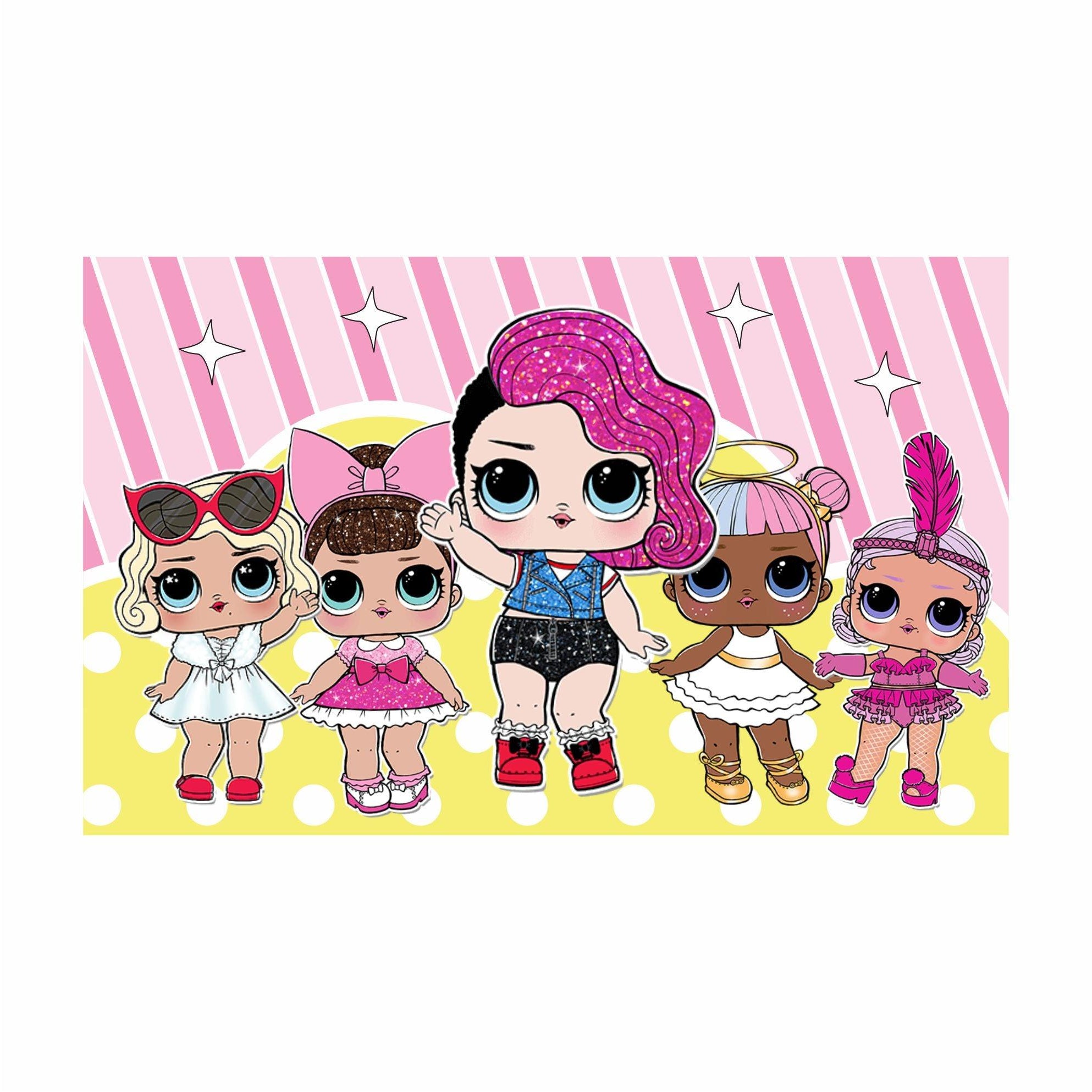 LOL Surprise Theme Table Mats THEME PARTIES Pretty UR Party