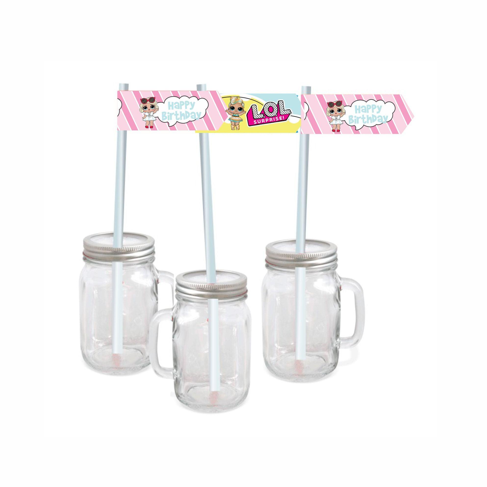 LOL Surprise Theme Drink Straws THEME PARTIES Pretty UR Party