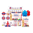 London Party Decorations Kit - 80 Pieces Combo Pack BIRTHDAYS Pretty UR Party