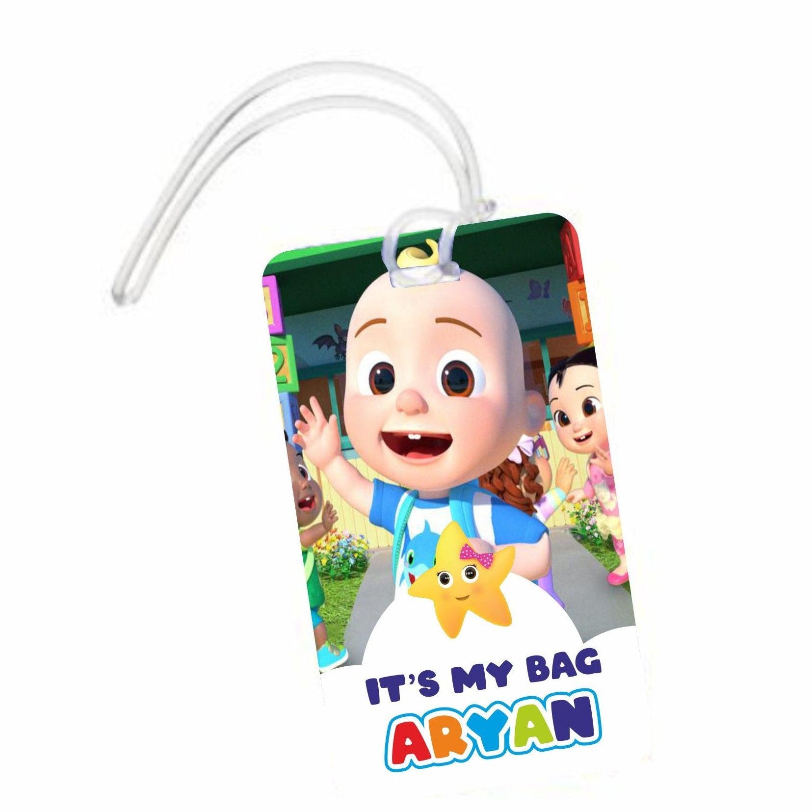 Cocomelon Luggage Tag PERSONALISED Pretty UR Party