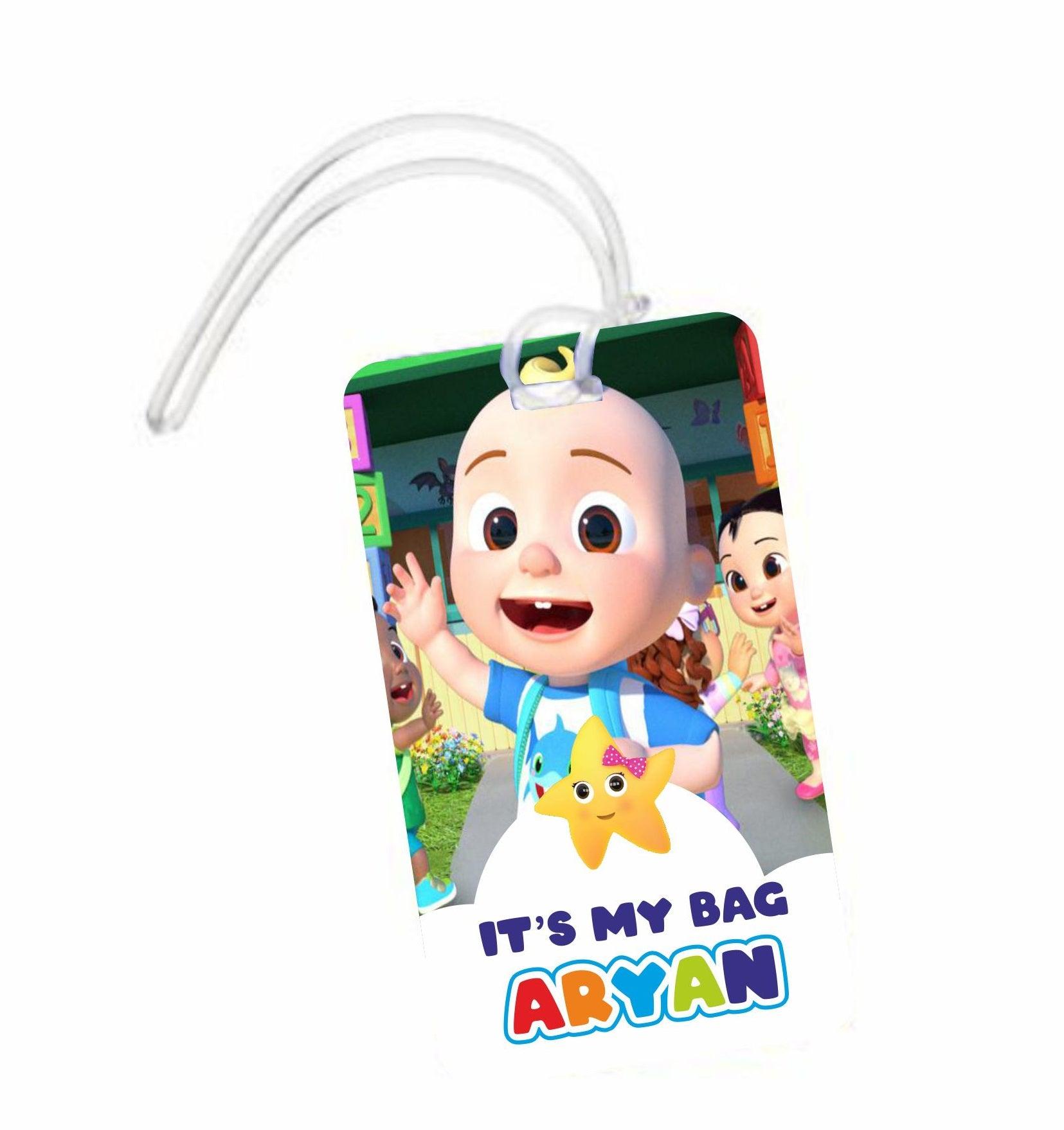 Cocomelon Luggage Tag PERSONALISED Pretty UR Party