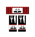 Lumberjack Theme Napkin Rings THEME PARTIES Pretty UR Party