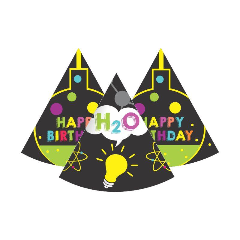 Mad Scientist Party Decorations Kit - 80 pieces combo pack BIRTHDAYS Pretty UR Party