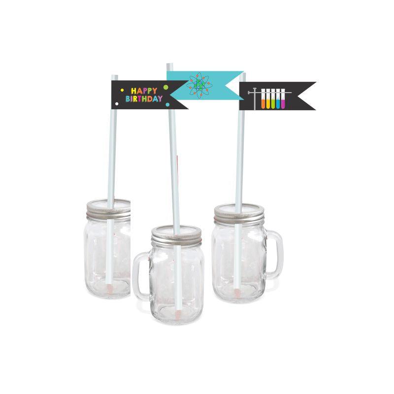 Mad Scientist Tableware Package - 67 pieces pack BIRTHDAYS Pretty UR Party