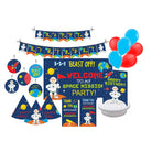 Space Party Decorations Kit - 80 pieces Combo Pack BIRTHDAYS Pretty UR Party