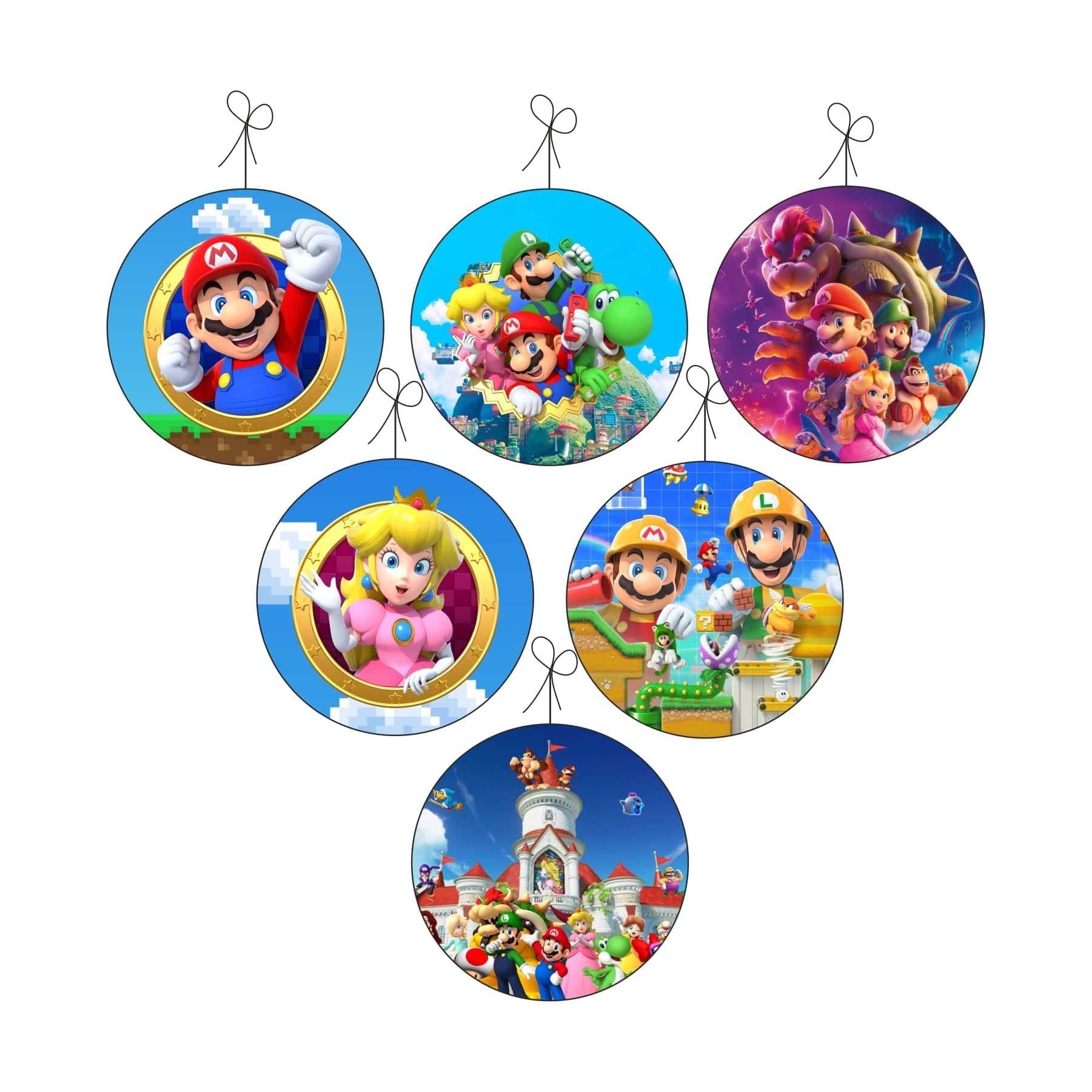 Super Mario Bros. Theme Danglers THEME PARTIES Pretty UR Party