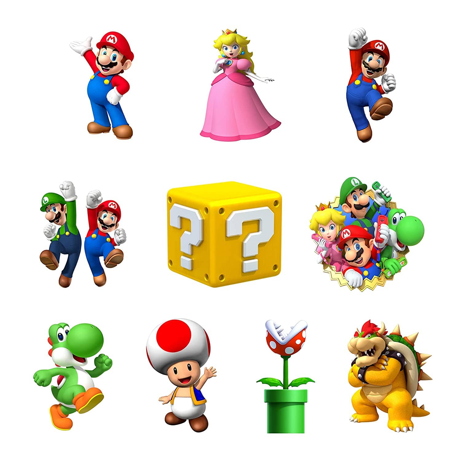 Super Mario Bros Theme Cutouts THEME PARTIES Pretty UR Party