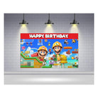 Super Mario Bros. Backdrop THEME PARTIES Pretty UR Party