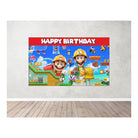 Super Mario Bros. Backdrop THEME PARTIES Pretty UR Party