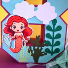 Mermaid 3D Letter / Number HANDCRAFTED PRETTY UR PARTY