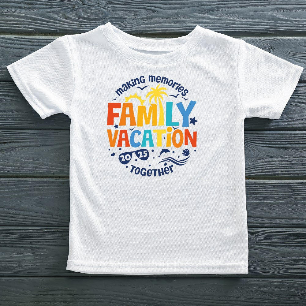Family Holiday T-shirt - Design 1 RETURN GIFTS Pretty UR Party