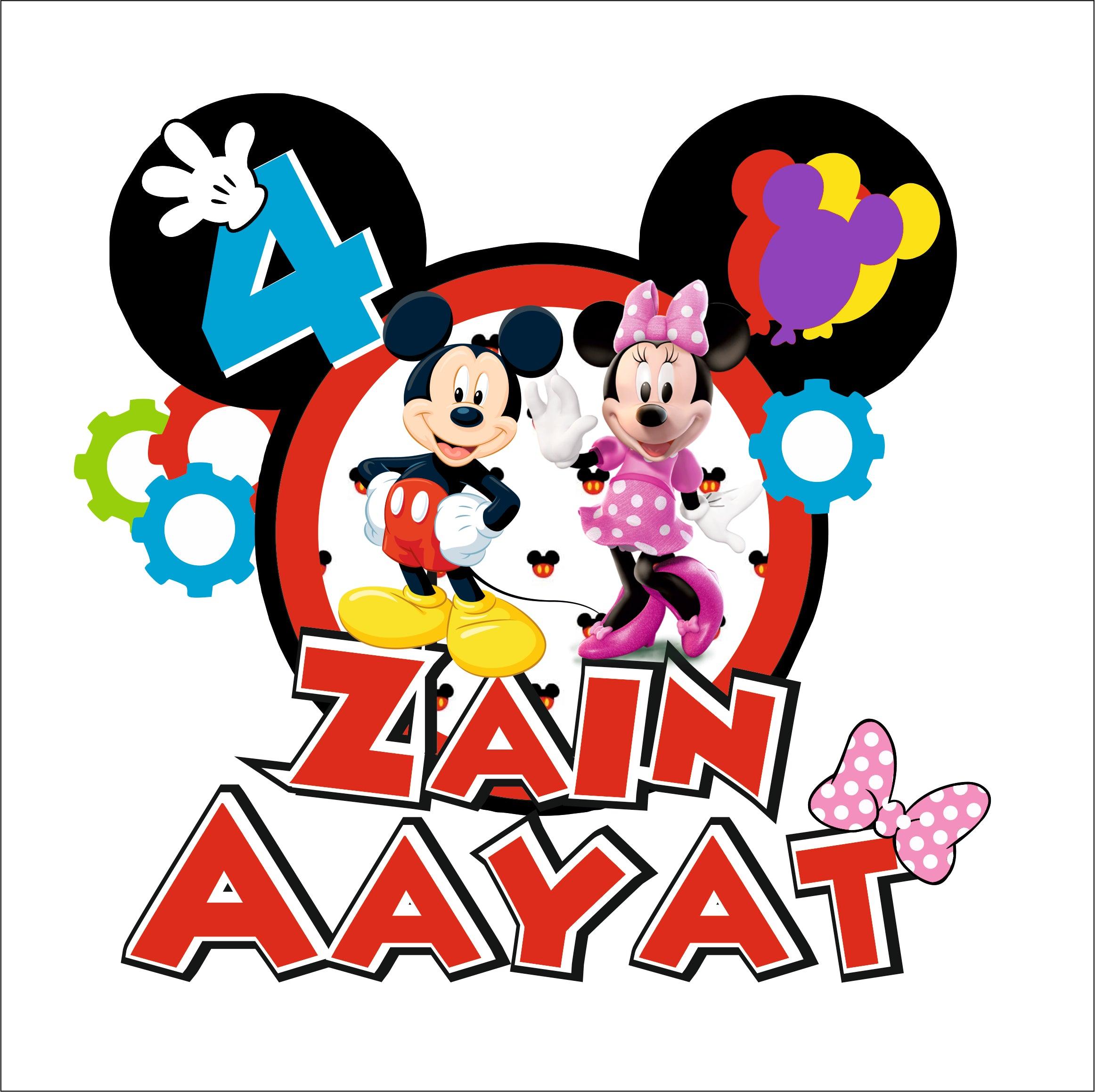 Twins Shaker Cake Topper HANDCRAFTED Pretty UR Party