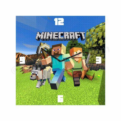 Personalized Minecraft Clock RETURN GIFTS Pretty UR Party