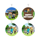 Minecraft Party Decorations Kit - 80 pieces Combo Pack BIRTHDAYS Pretty UR Party