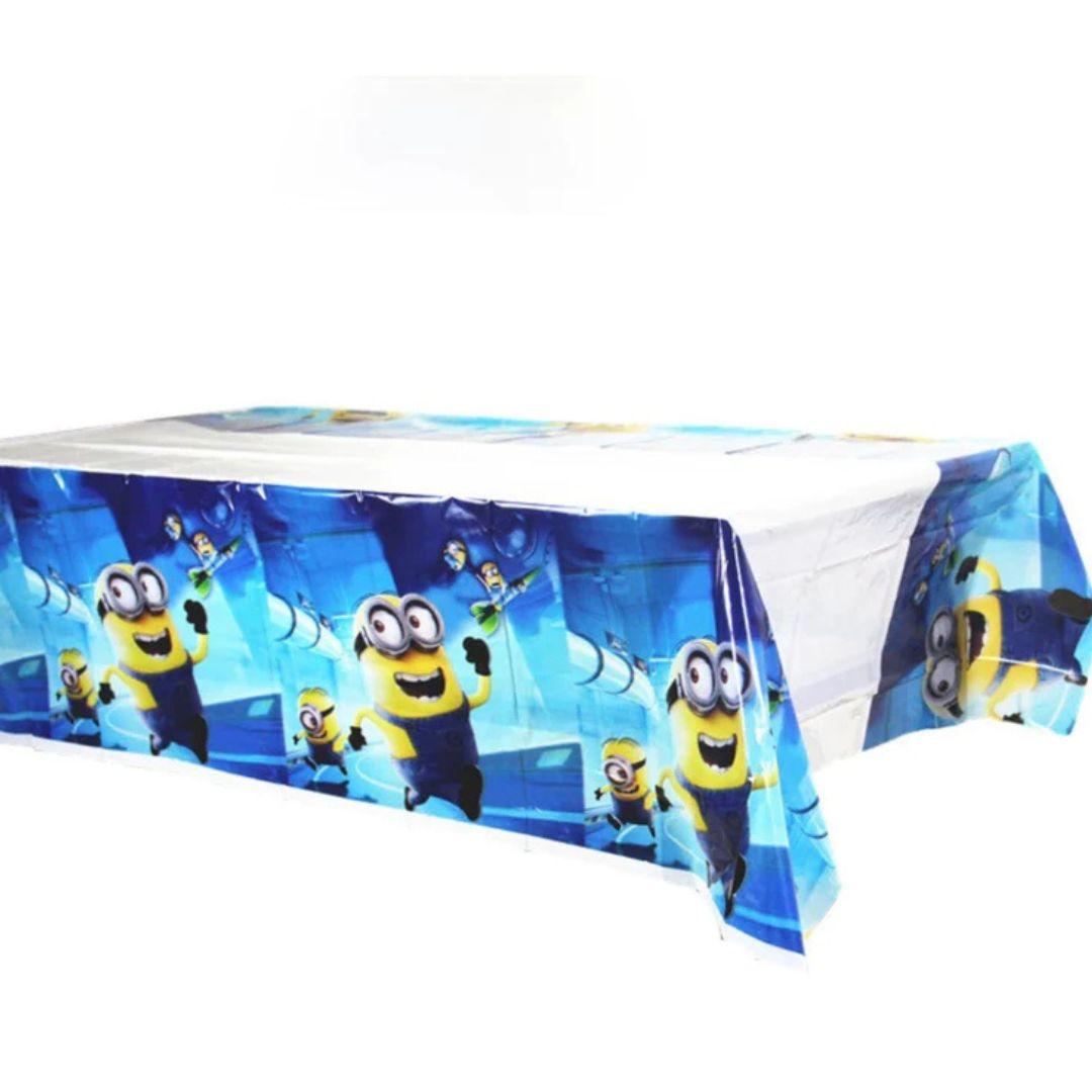Minions Plastic Table Cover - Disposable TABLEWARE Pretty UR Party