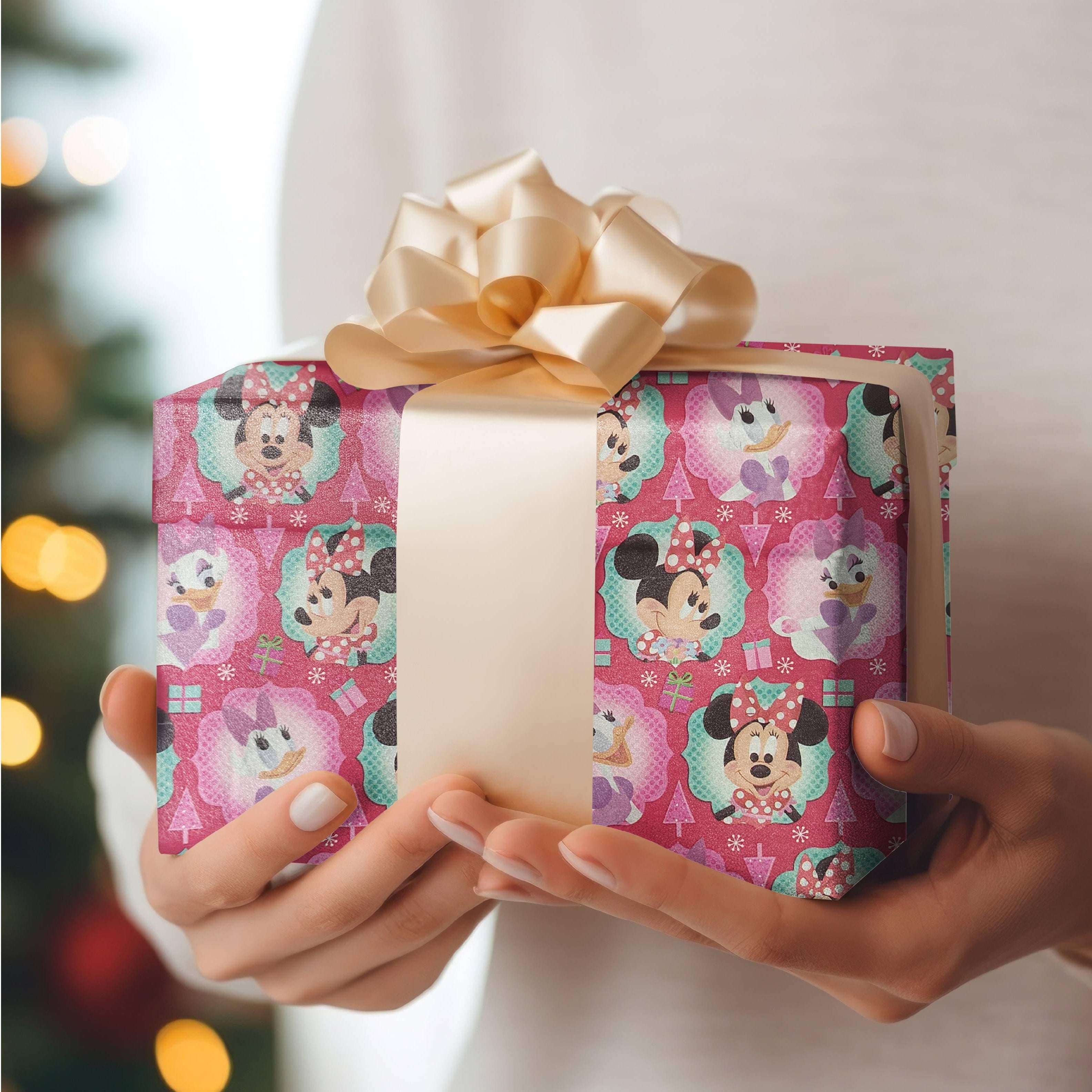 MM Pink Wrapping paper (pack of 5) RETURN GIFTS Pretty UR Party