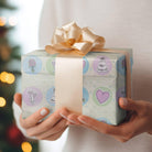 Cakes & Hearts Wedding Wrapping Paper (Pack of 5) RETURN GIFTS Pretty UR Party