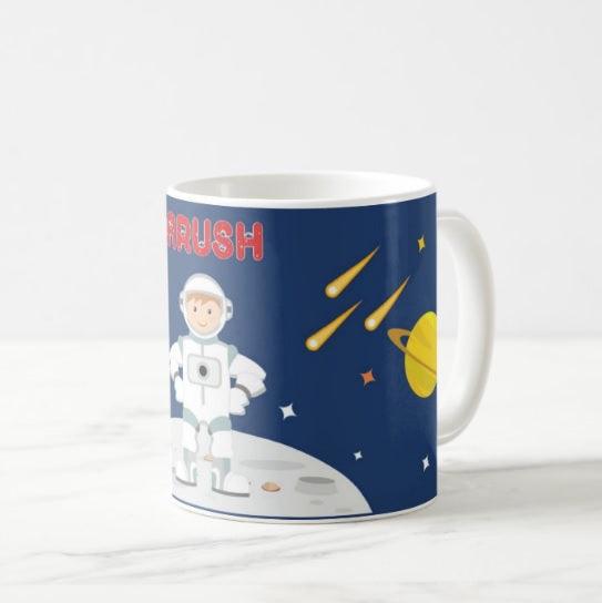 Personalised Space Mug THEME PARTIES Pretty UR Party