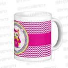 Personalised Girly Owl Mug RETURN GIFTS Pretty UR Party