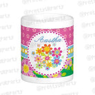 Personalised Flowers Mug RETURN GIFTS Pretty UR Party