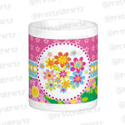 Personalised Flowers Mug RETURN GIFTS Pretty UR Party Default Title