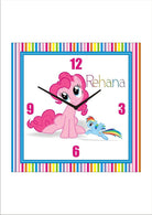 Personalised My Little Pony Clock THEME PARTIES Pretty UR Party