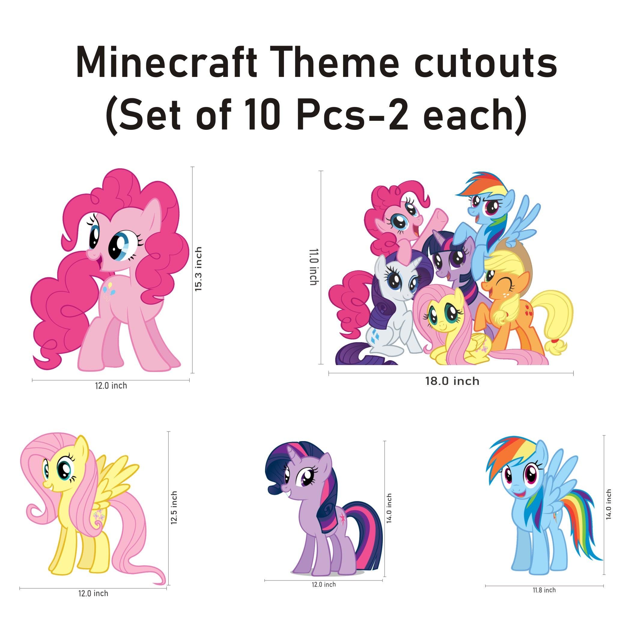 My Little Pony Theme Cutouts THEME PARTIES Pretty UR Party