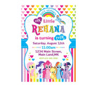 My Little Pony E-Invitations THEME PARTIES Pretty UR Party