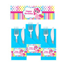 My Little Pony Napkin Rings THEME PARTIES Pretty UR Party