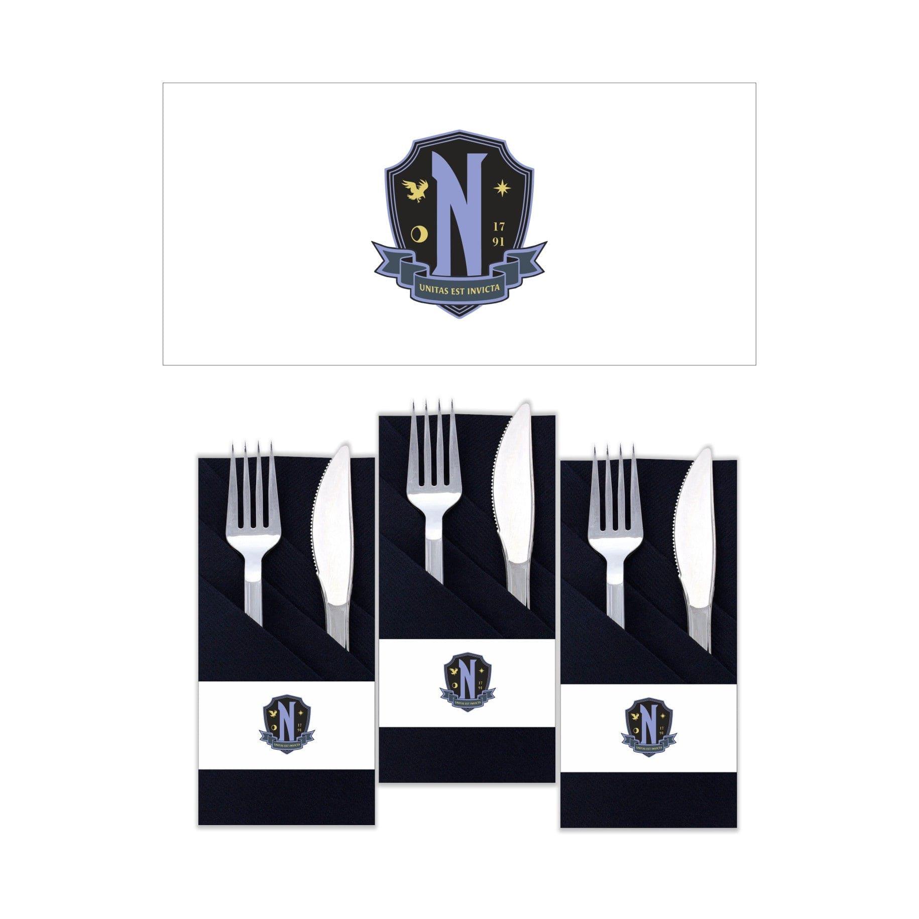 Wednesday theme Napkin Rings THEME PARTIES Pretty UR Party