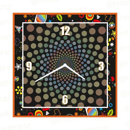 Personalised Neon Clock THEME PARTIES Pretty UR Party