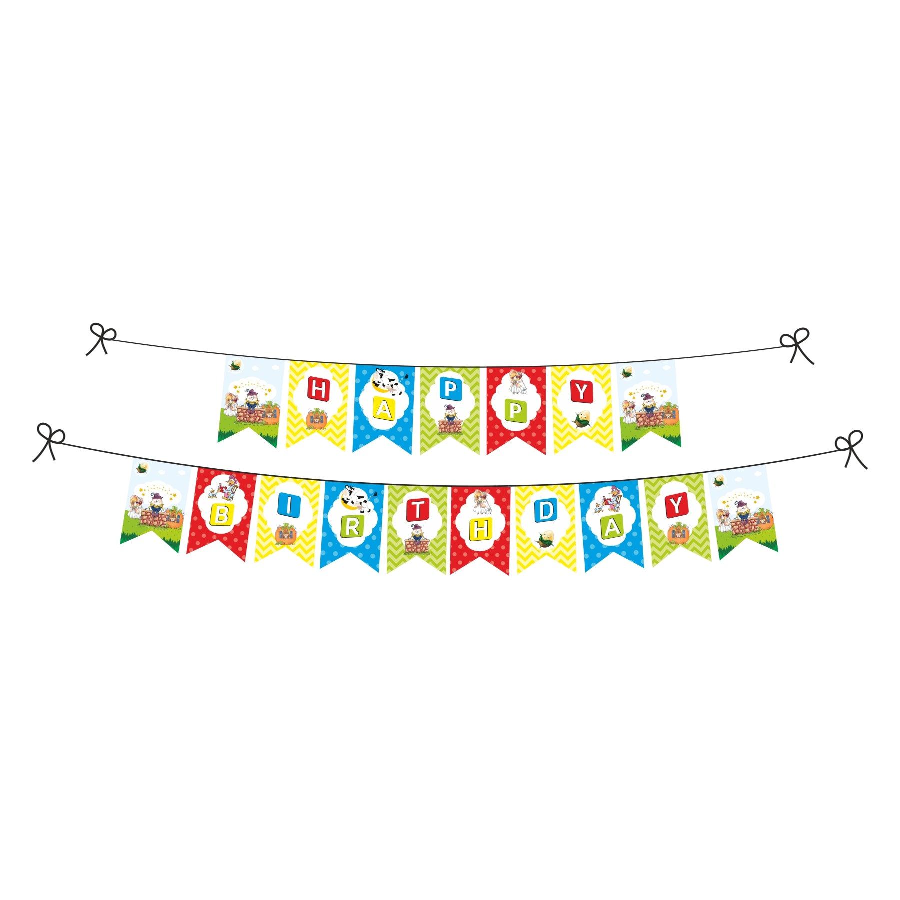 Nursery Rhymes Party Decorations Kit - 80 Pieces Combo Pack BIRTHDAYS Pretty UR Party