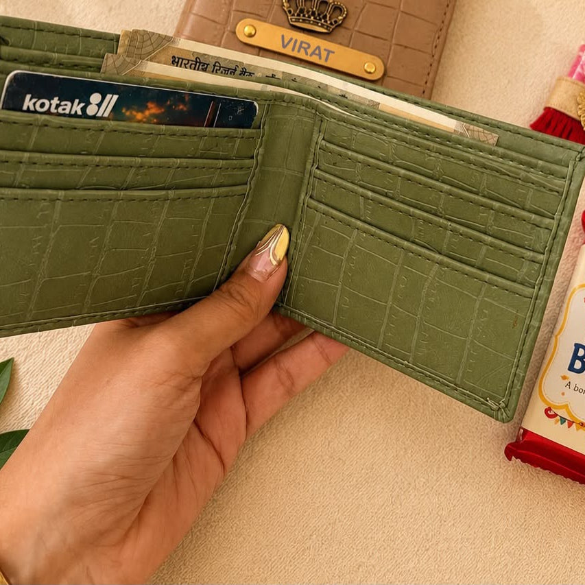 Bhai - Bhabhi Rakhi Wallet Combo Bhai - Bhabhi Rakhi Wallet Combo