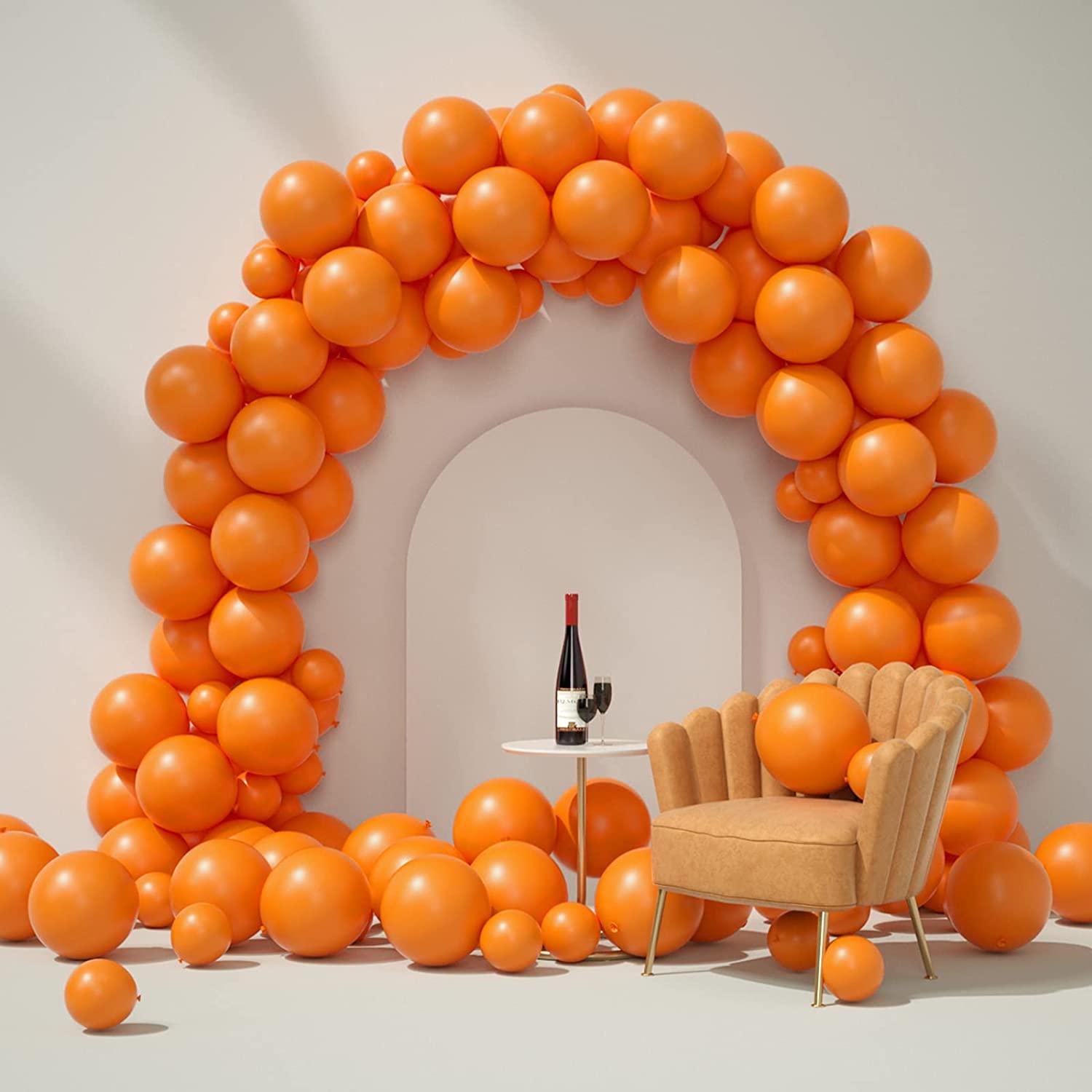 Orange Latex Balloons - Pack of 50 ALL PARTY SUPPLIES Pretty UR Party