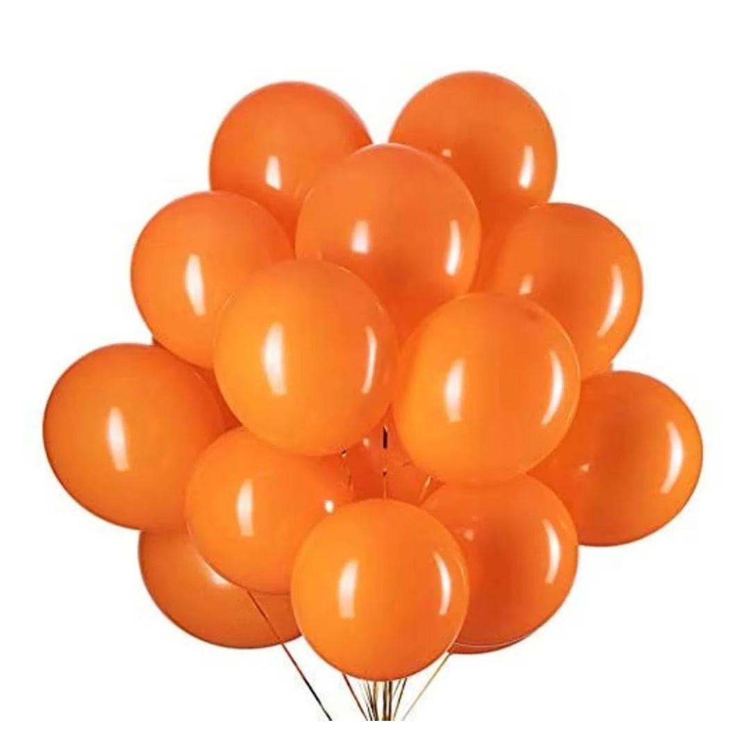 Orange Latex Balloons - Pack of 50 ALL PARTY SUPPLIES Pretty UR Party