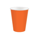 Orange Paper Cups - pack of 10 THEME PARTIES Pretty UR Party