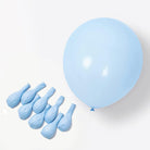 Pastel Blue Latex Balloon - Pack of 25 THEME PARTIES Pretty UR Party